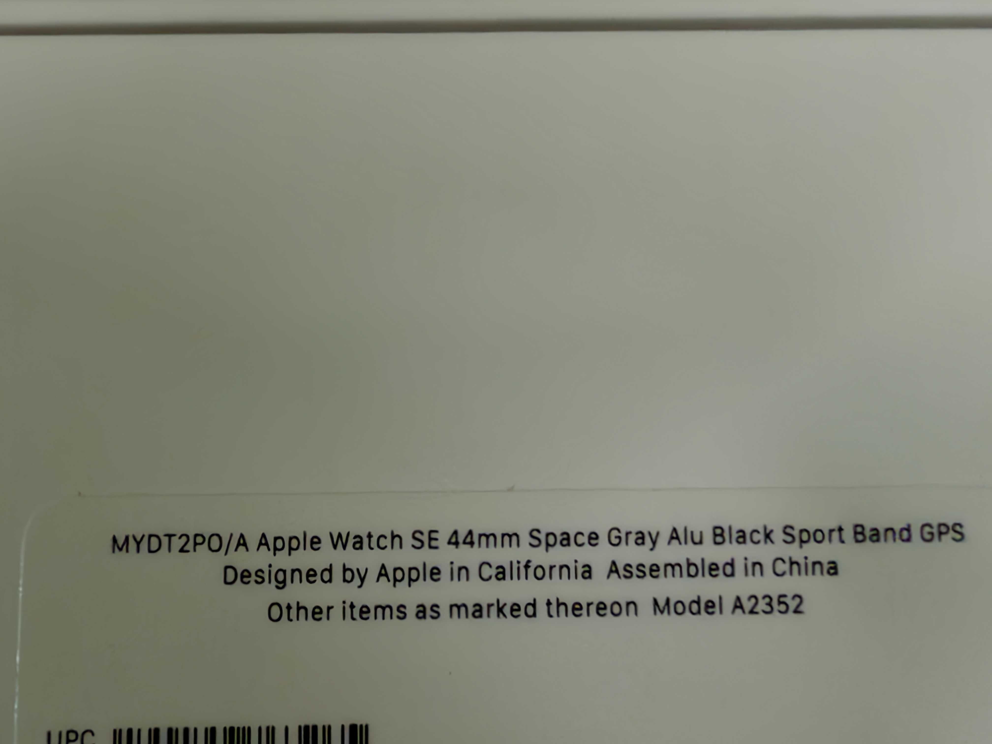 apple watch se cinzento sideral