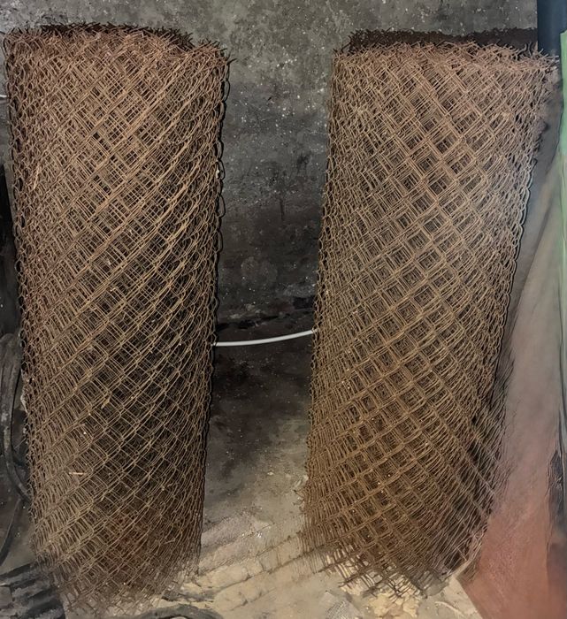 Siatka stalowa ogrodzeniowa wałki