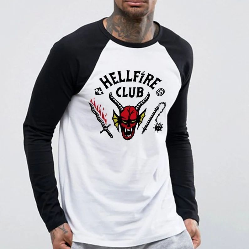 Camisa Stranger Things Hellfire Club