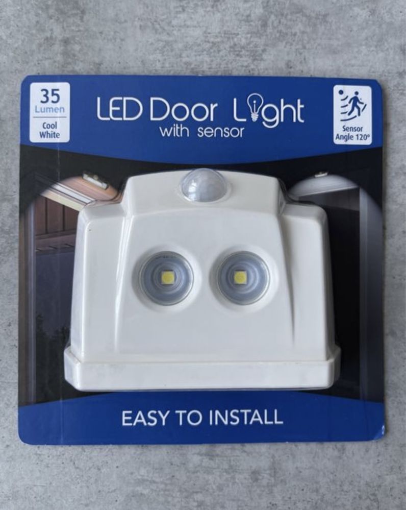 BALTIMORE LED sensor light на батарейки,LED Door Light, датчик руху