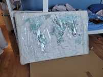 Obraz płótno mapa świata 90x60cm