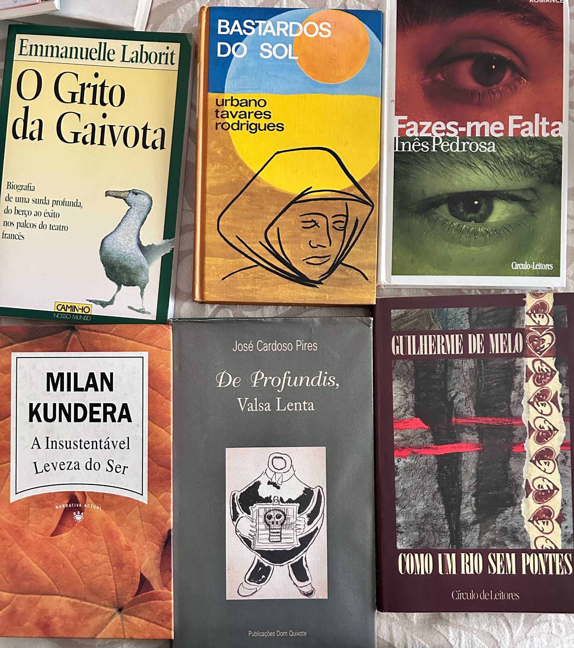 6 Livros variados vendidos individualmente