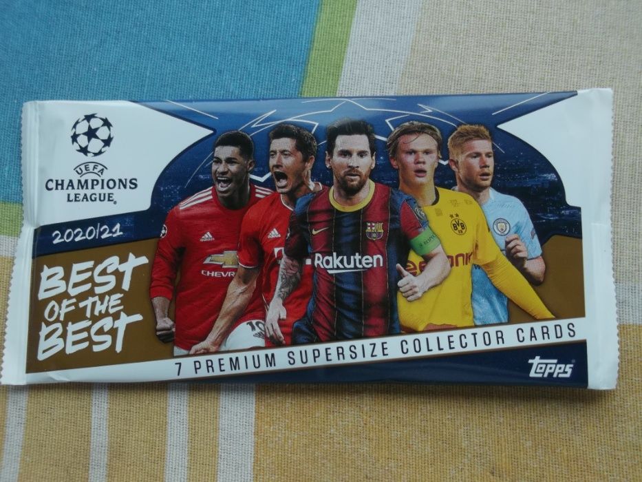 CARTAS Champion League Topps 2020/21 BEST OF THE BEST