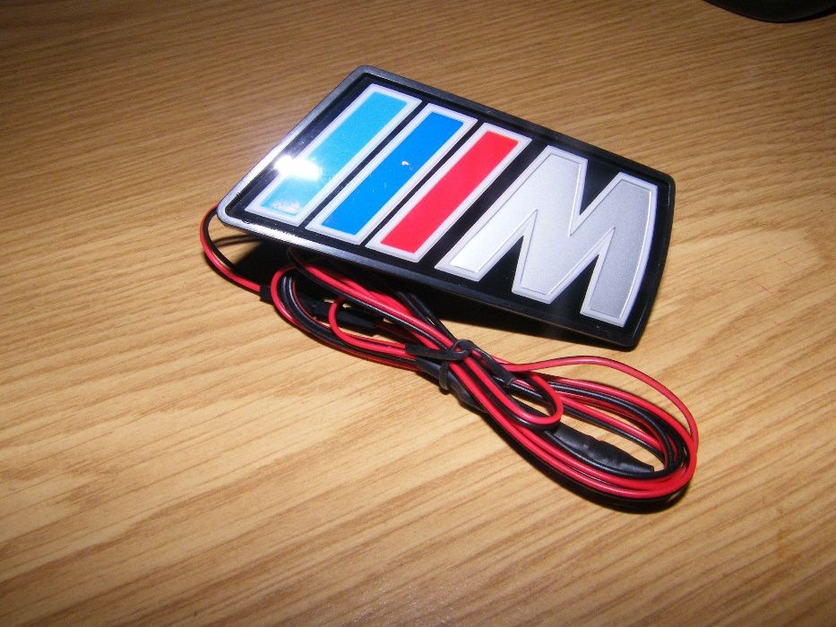 Emblemas símbolos BMW M Performance LED grelha | traseira | laterais