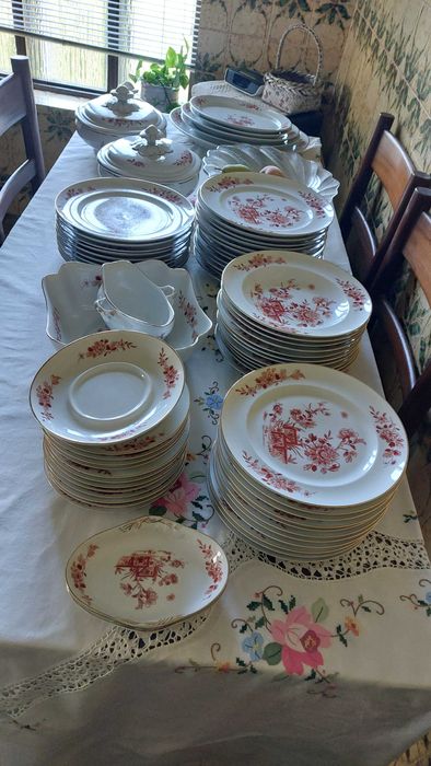 Serviço de jantar vista alegre