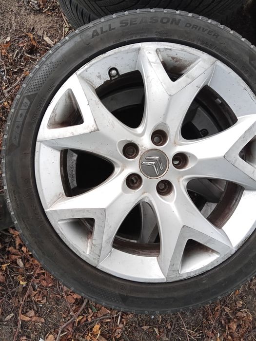 Koła alufelgi r17 citroen C5 x7 III