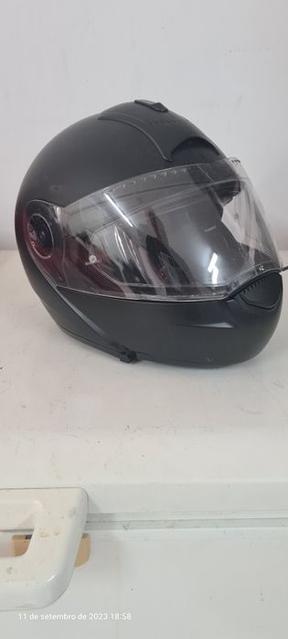 capacete Schubert C3 (tamanho XL)com intercomunicação Cardo integrado