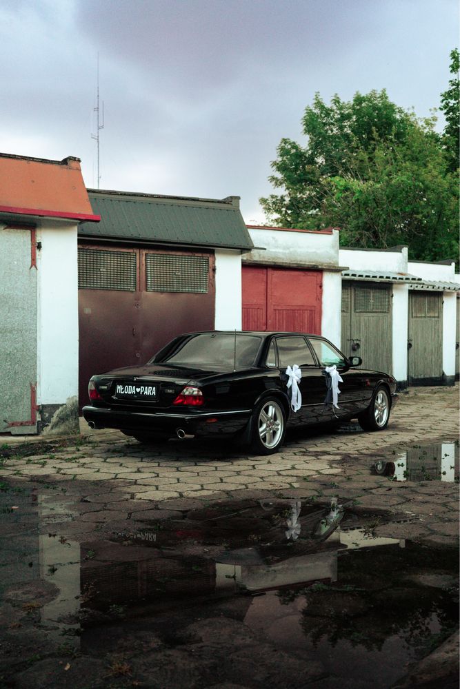 Auto do ślubu wesela Jaguar x308 łódzkie Pabianice Piotrków Bełchatów