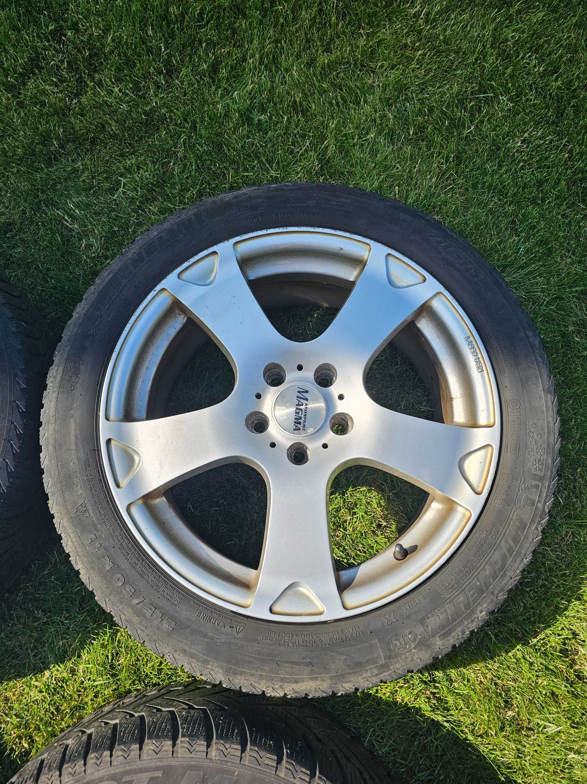 4 alufelgi Magma Kronprinz 17"
