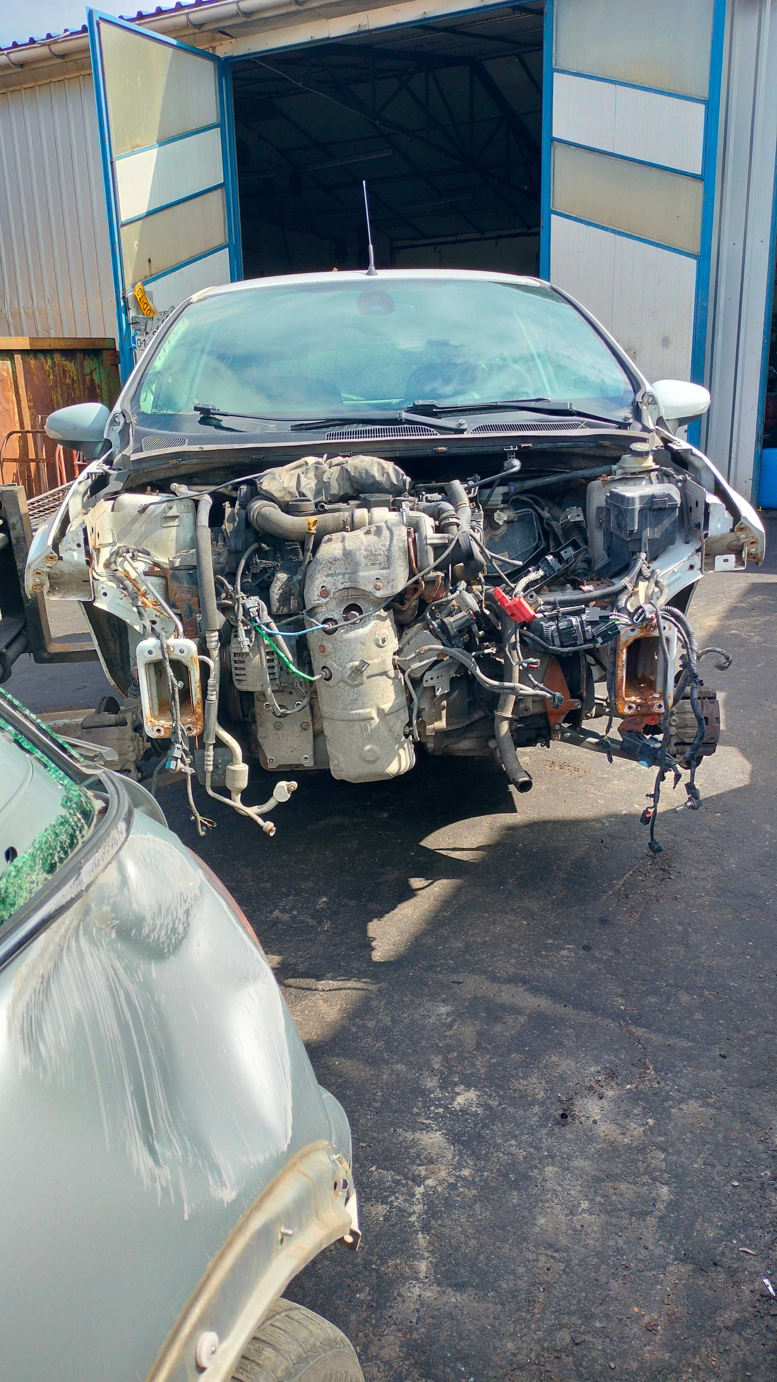Ford Fiesta MK7 zderzak tył lampy tył klapa drzwi silnik 1.4 diesel