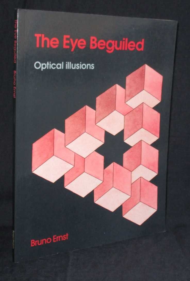 Livro The Eye Beguiled Optical Illusions Bruno Ernst Taschen