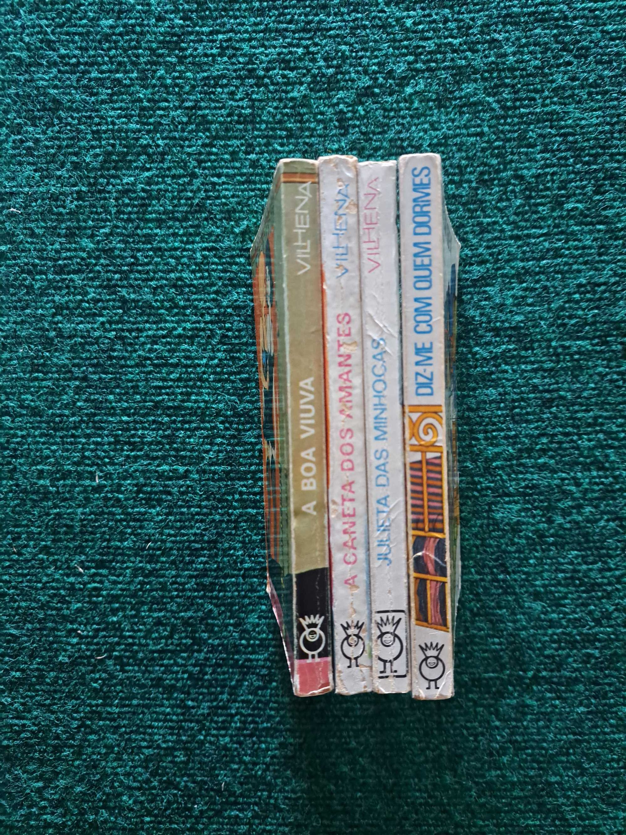 4 livros de José Vilhena