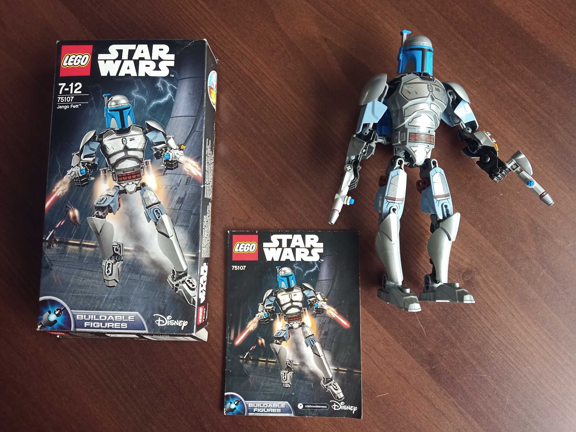 Lego 75107 Jango Fett, 24 cm, kompletny zestaw