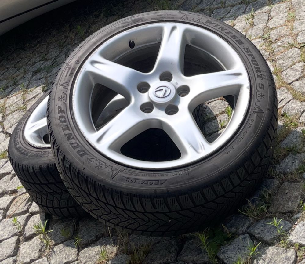 Felgi 17” 5x114,3 Używane proste, pasują do Lexusa, Toyoty, Nissana