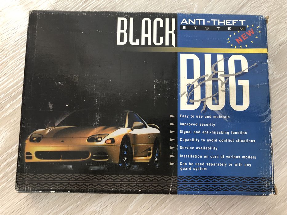 Протиугонна система Black Bug BT-52f імобілайзер