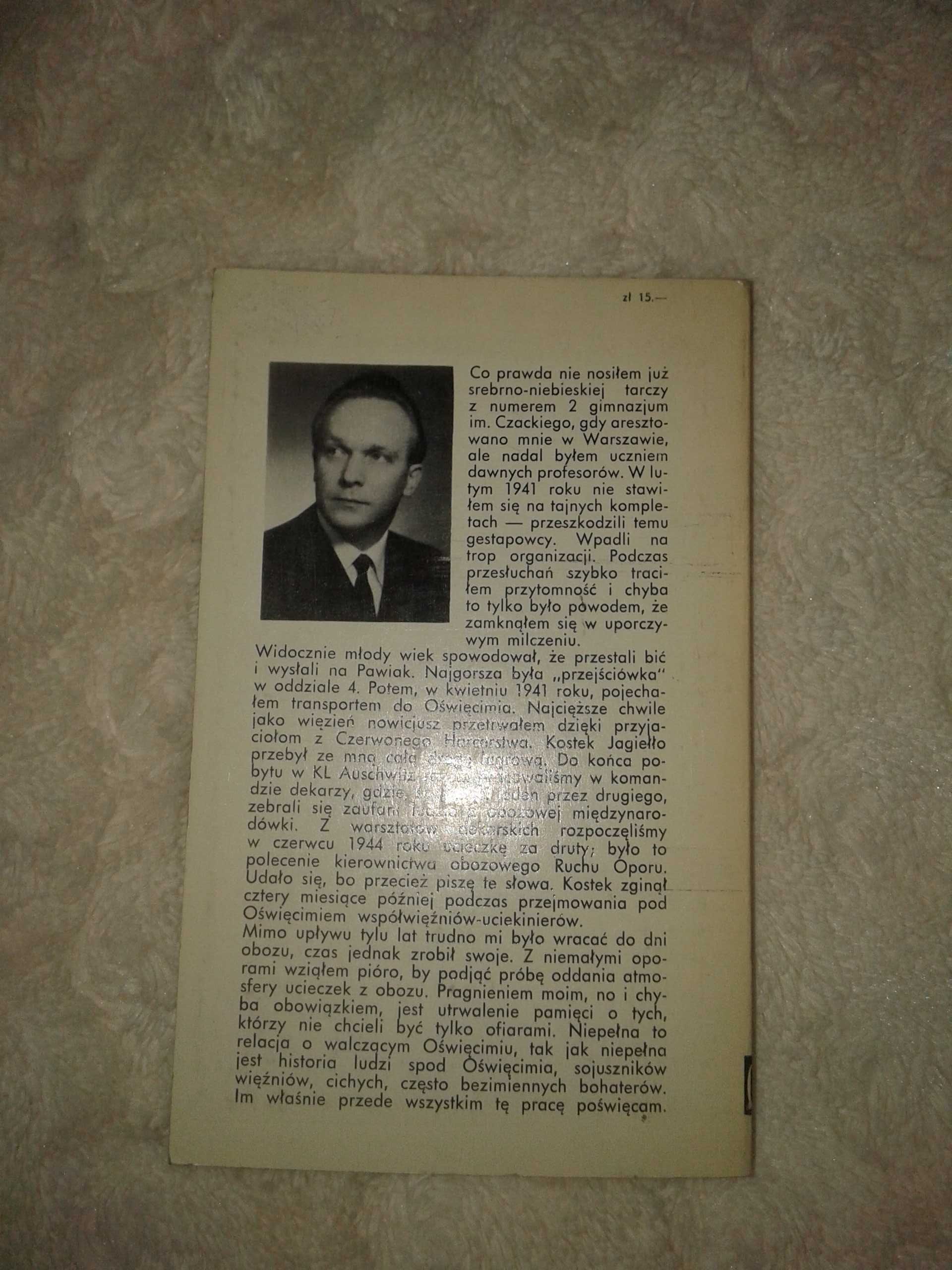 Ucieczki Oświęcimskie - Tomasz Sobański