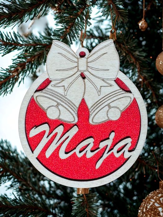 Personalizowana bombka z imieniem – idealny prezent!