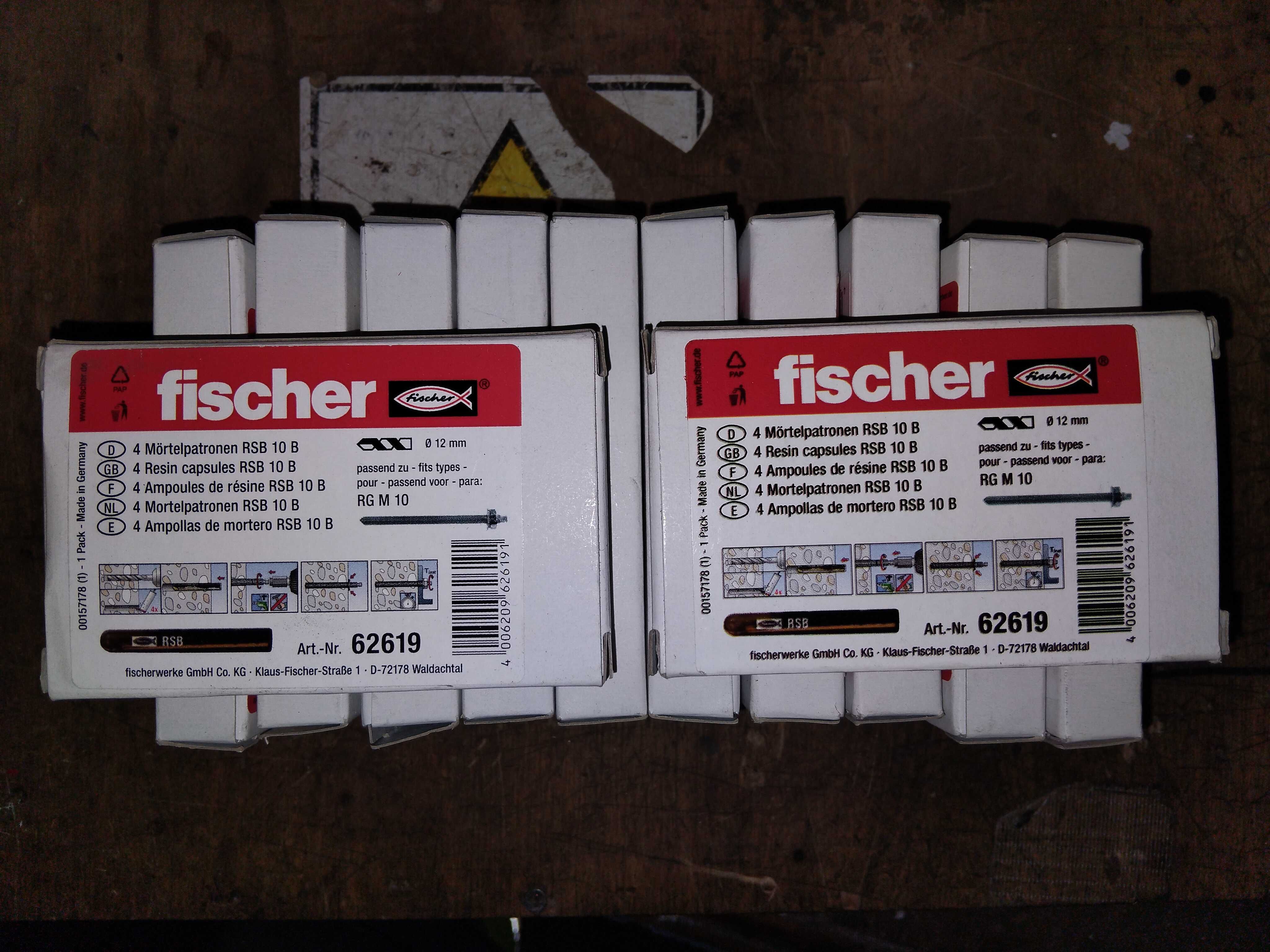Kotwa chemiczna Fischer RSB10 ampułka Fisher