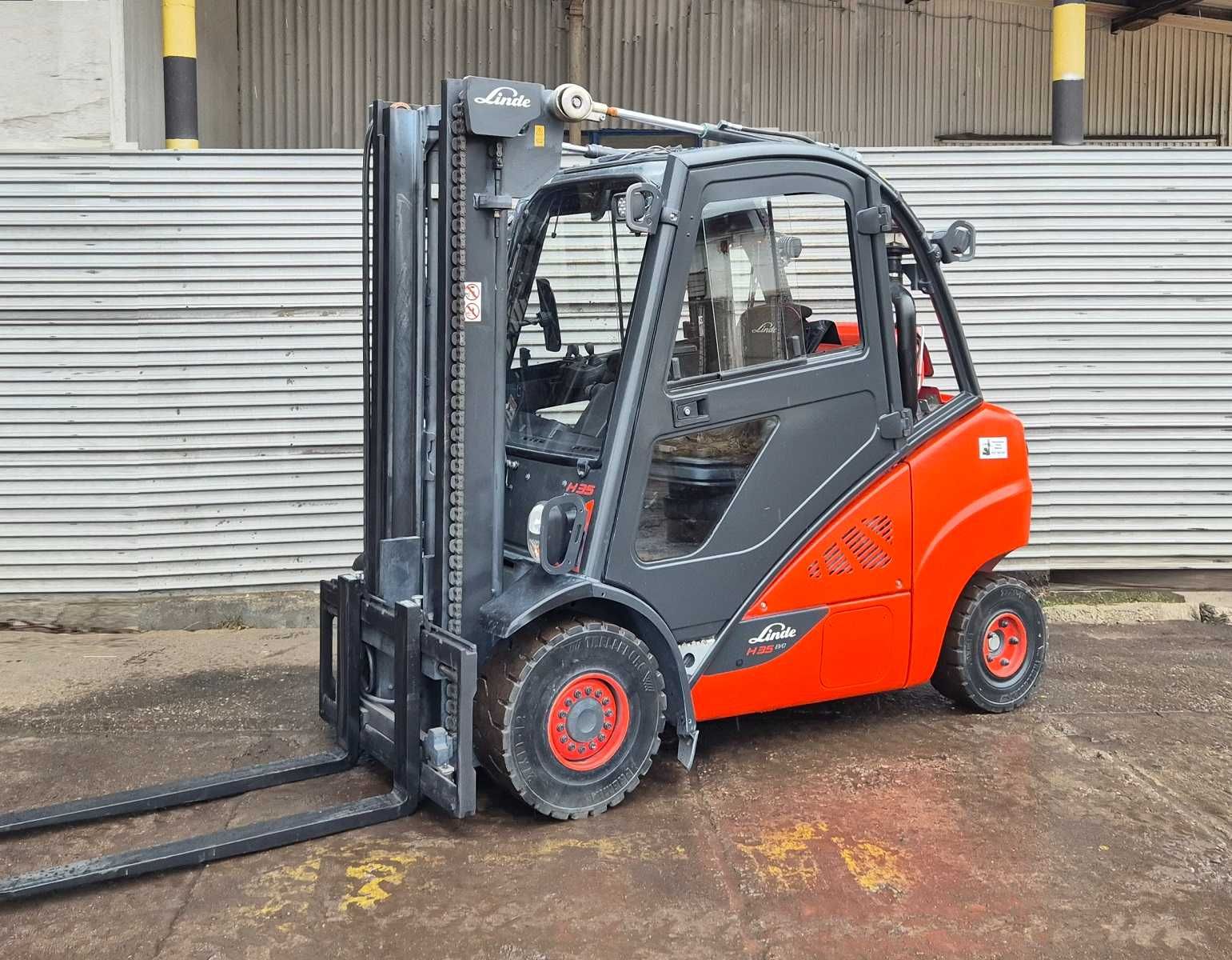 Linde H35 2018r • 3500kg • 7 tys mtg • Leasing • wózek widłowy