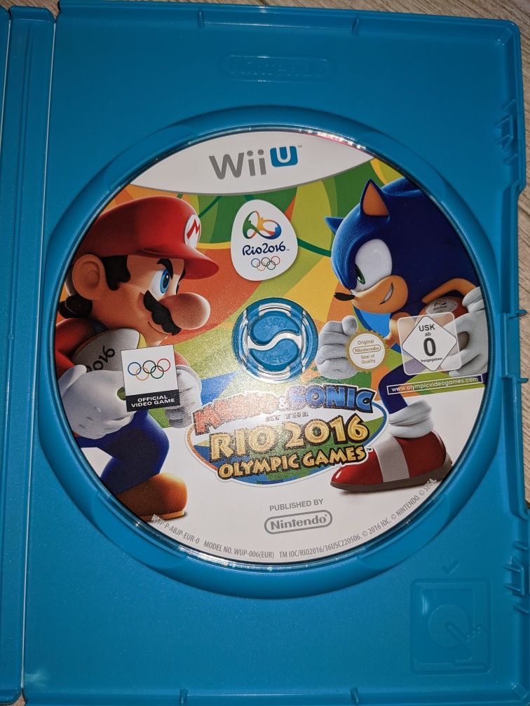 WiiU Wii u gra Nintendo Mario and Sonic olympic games Rio 2016