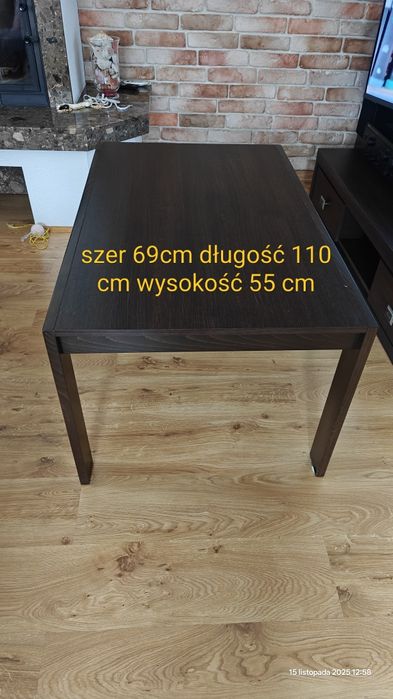 Stolik kawowy Black Red white