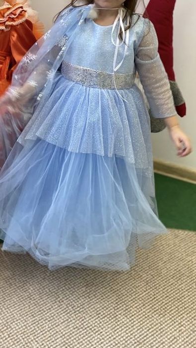 Новорічний костюм ельза сніжинка снігова королева