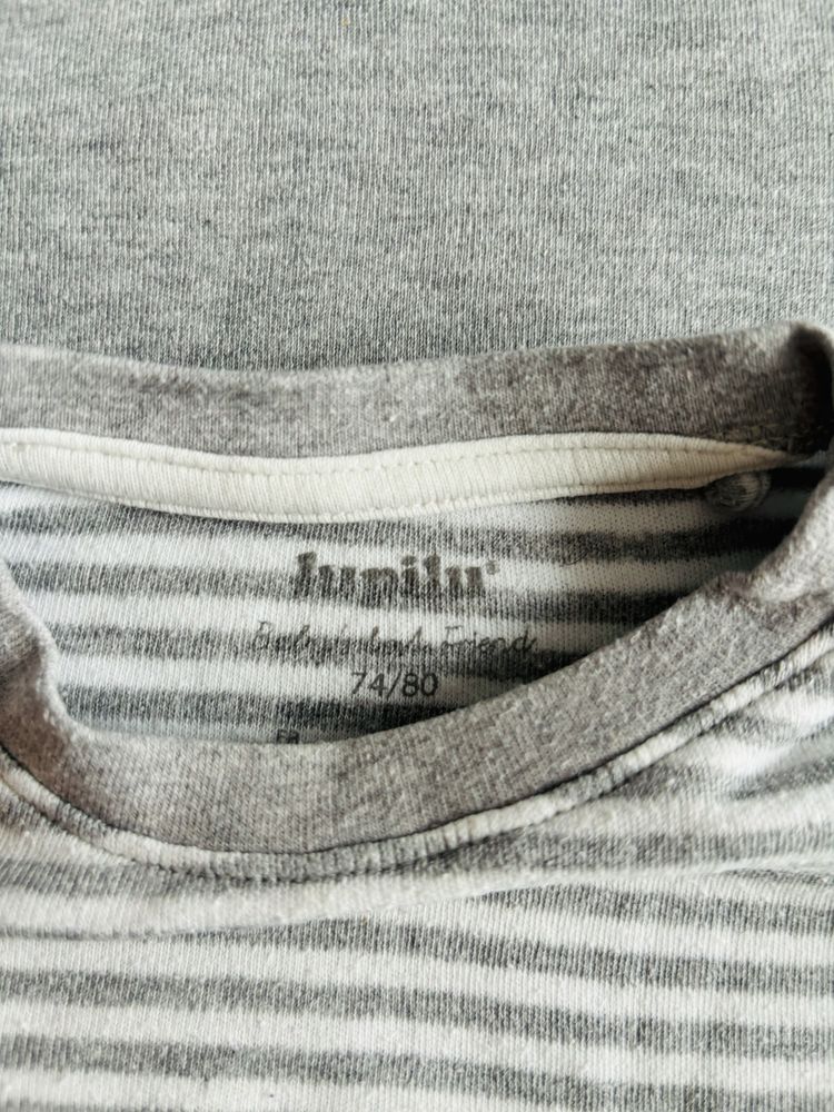 Bluzki, bluzy z długim rękawem roz.74 Lupilu