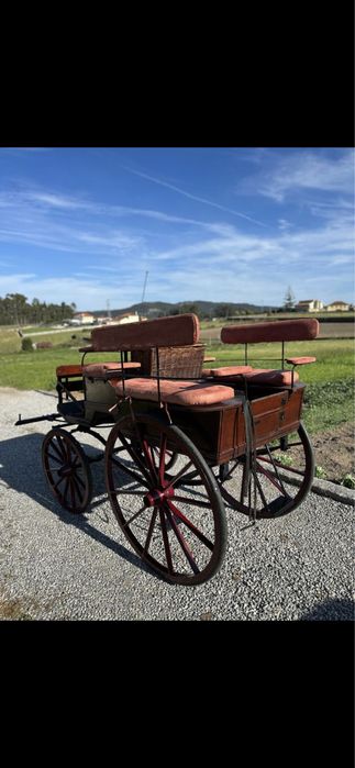 Vendo ou troco charrete classica