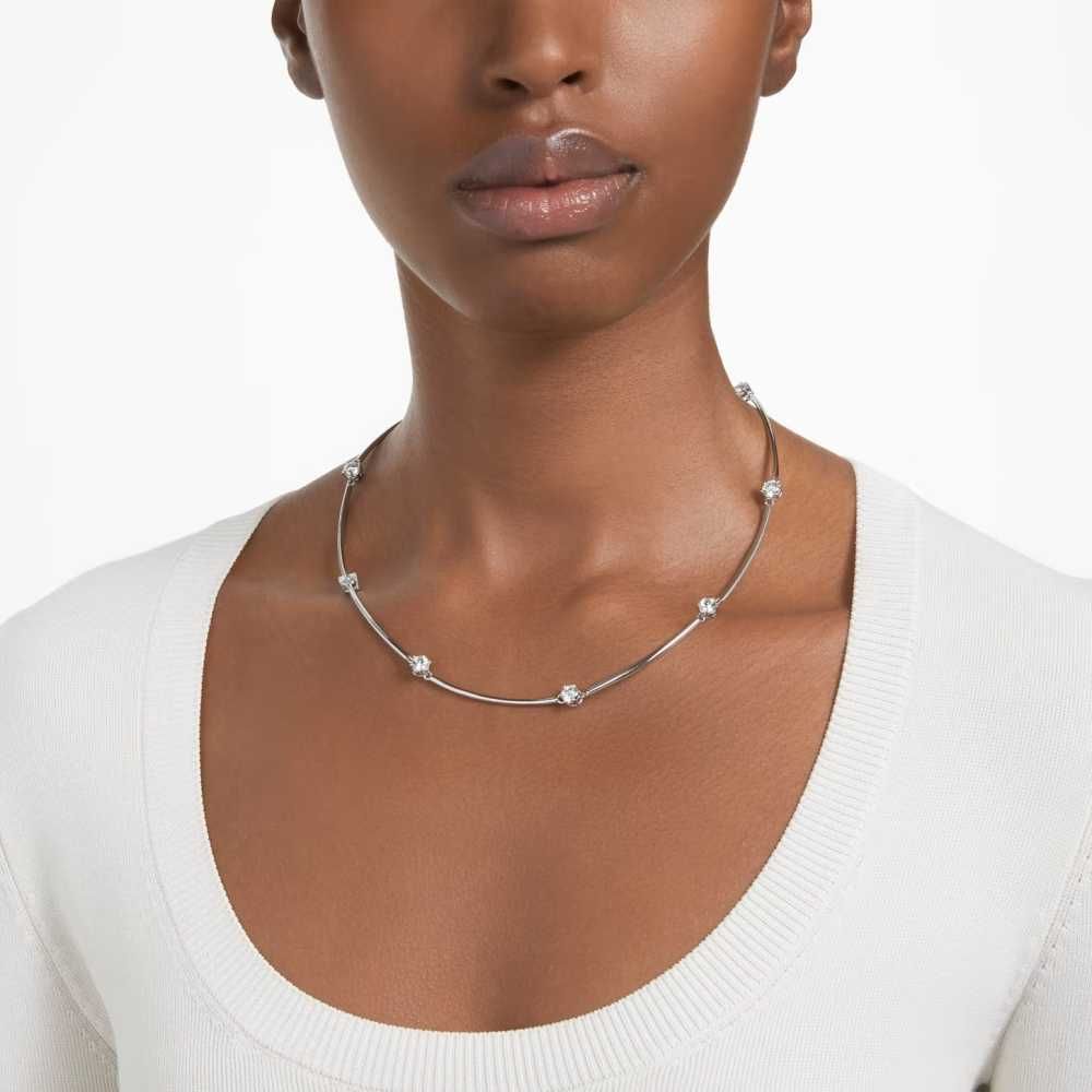 Naszyjnik Swarovski - Constella, White, Silver