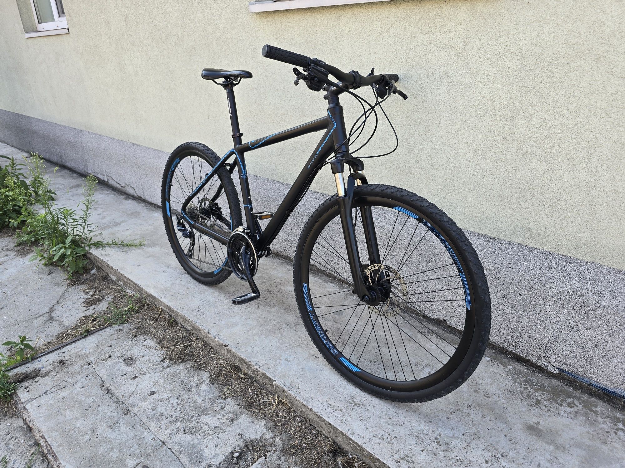 Велосипед гібрид рама L 28" Univega Geo 6.0, Deore