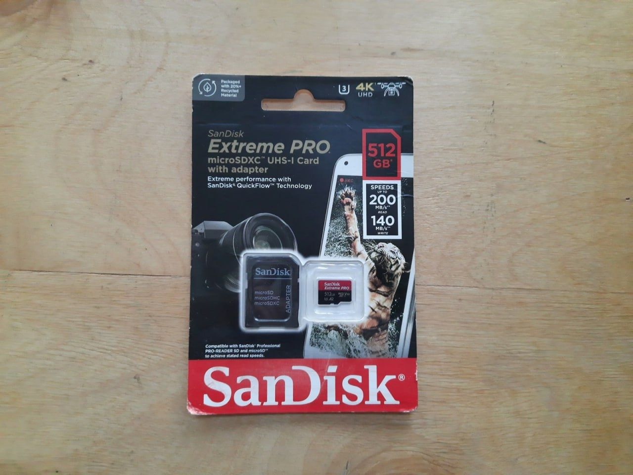 Карта памяти 512GB microSDXC SanDisk Extreme PRO