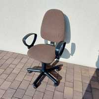 Fotel biurowy obrotowy krzesło obrotowe do biurka, regulacje sprawne