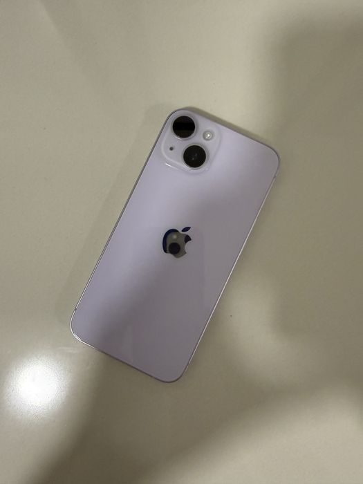 Apple iPhone 14 128GB 86% “ lilás / roxo “ + capa e carregador
