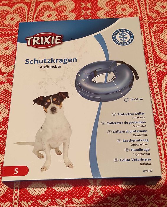 Надувний комір для собаки