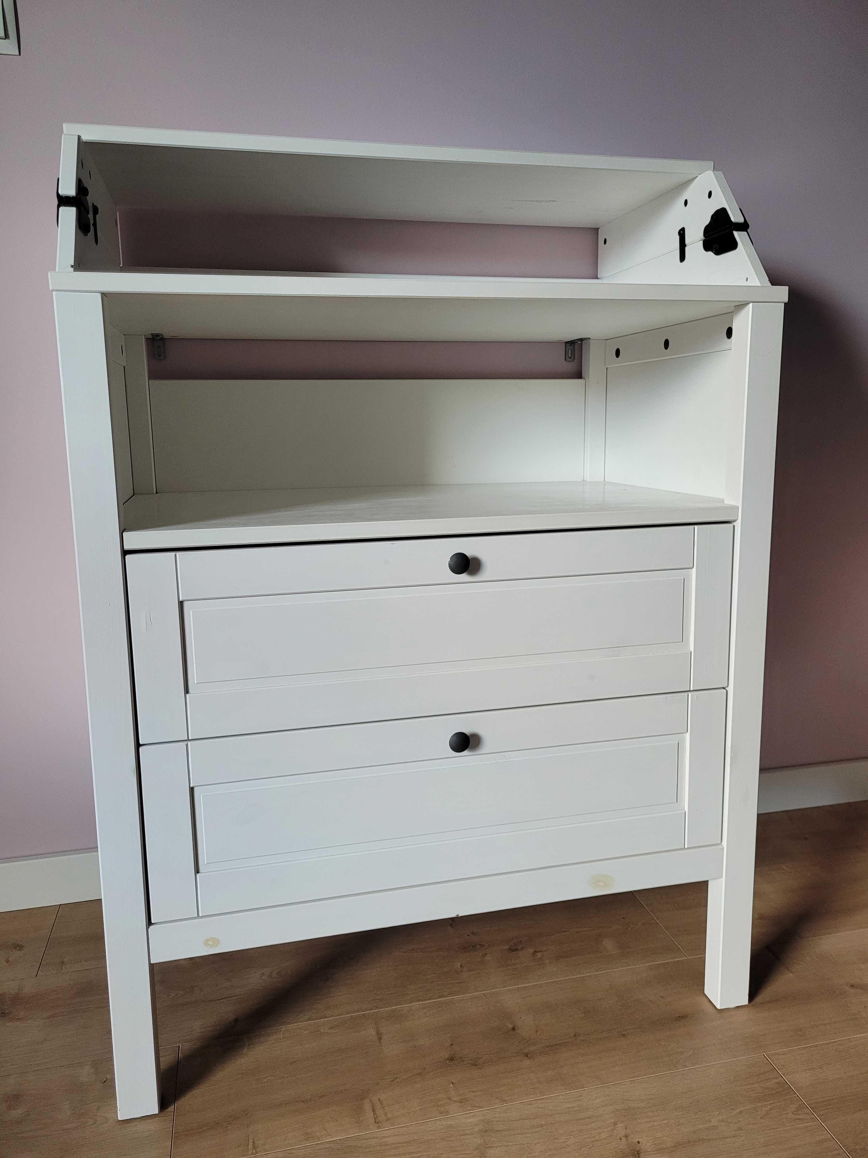 Komoda z przewijakiem SUNDVIK IKEA biała