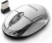 xm105w extreme mysz bezprzewodowa 2.4ghz 3d optyczna usb harrier biała