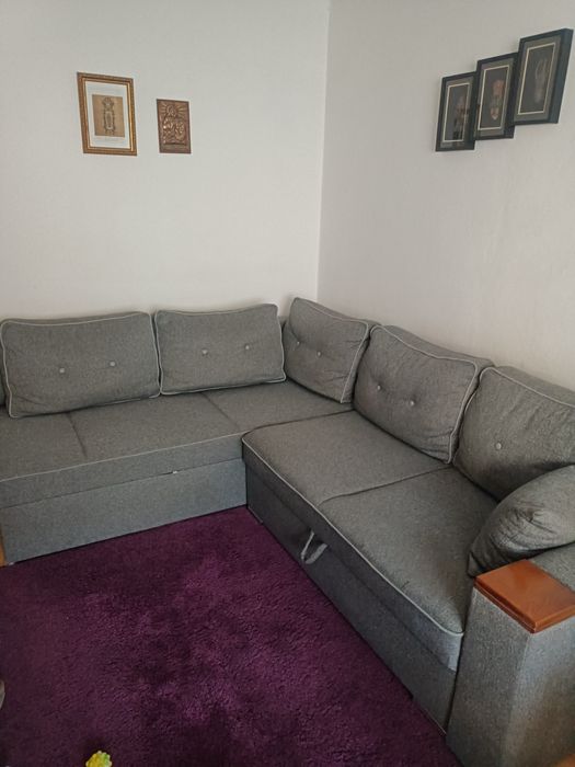 Narożnik z funkcją spania