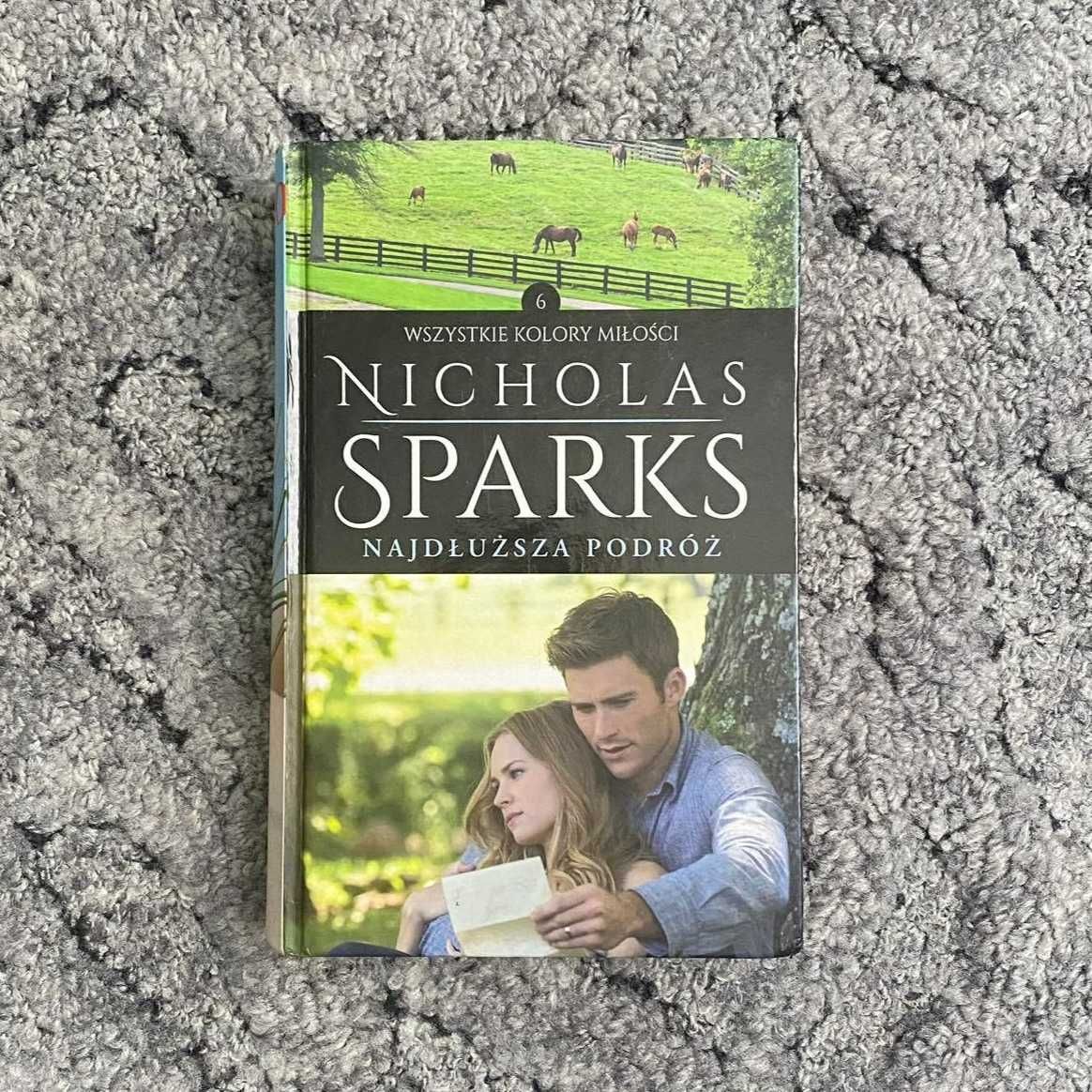 Książka Najdłuższa Podróż Nicholas Sparks