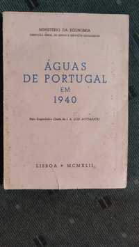Águas de Portugal em 1940 -editado em  1942