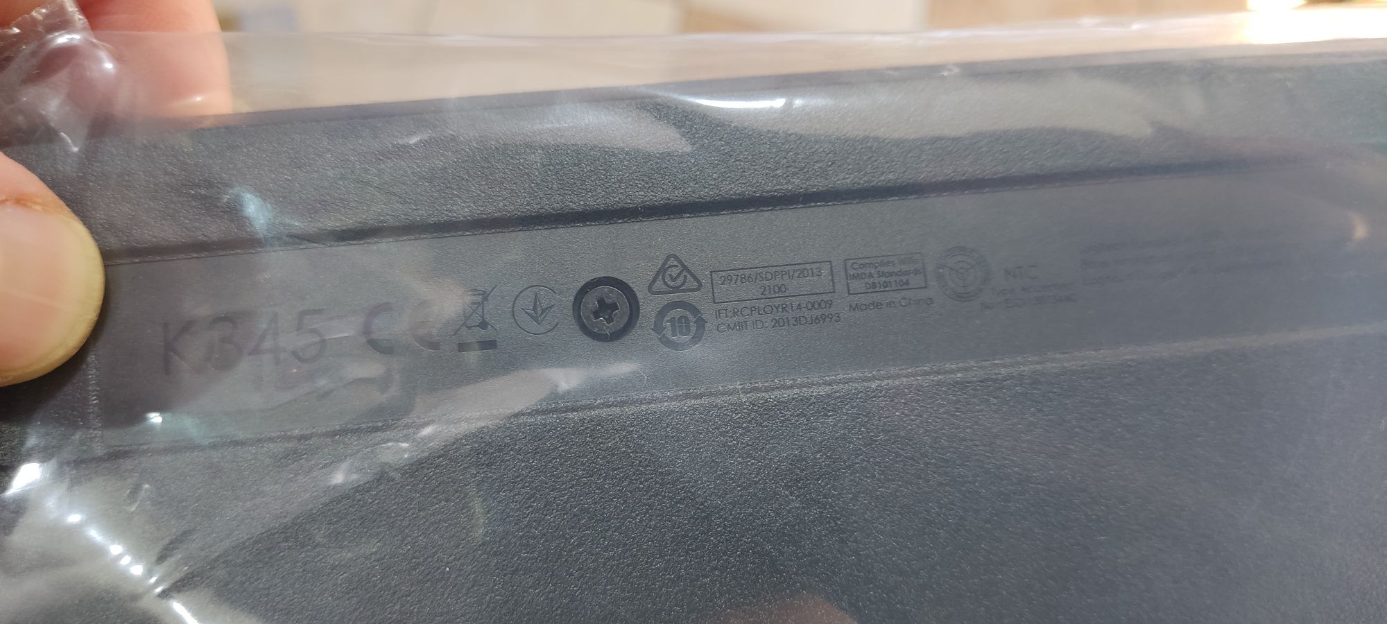 Клавіатура Logitech K345 та мишка