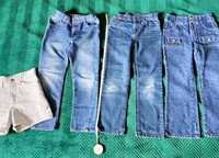 3 pary jeansy i spodenki