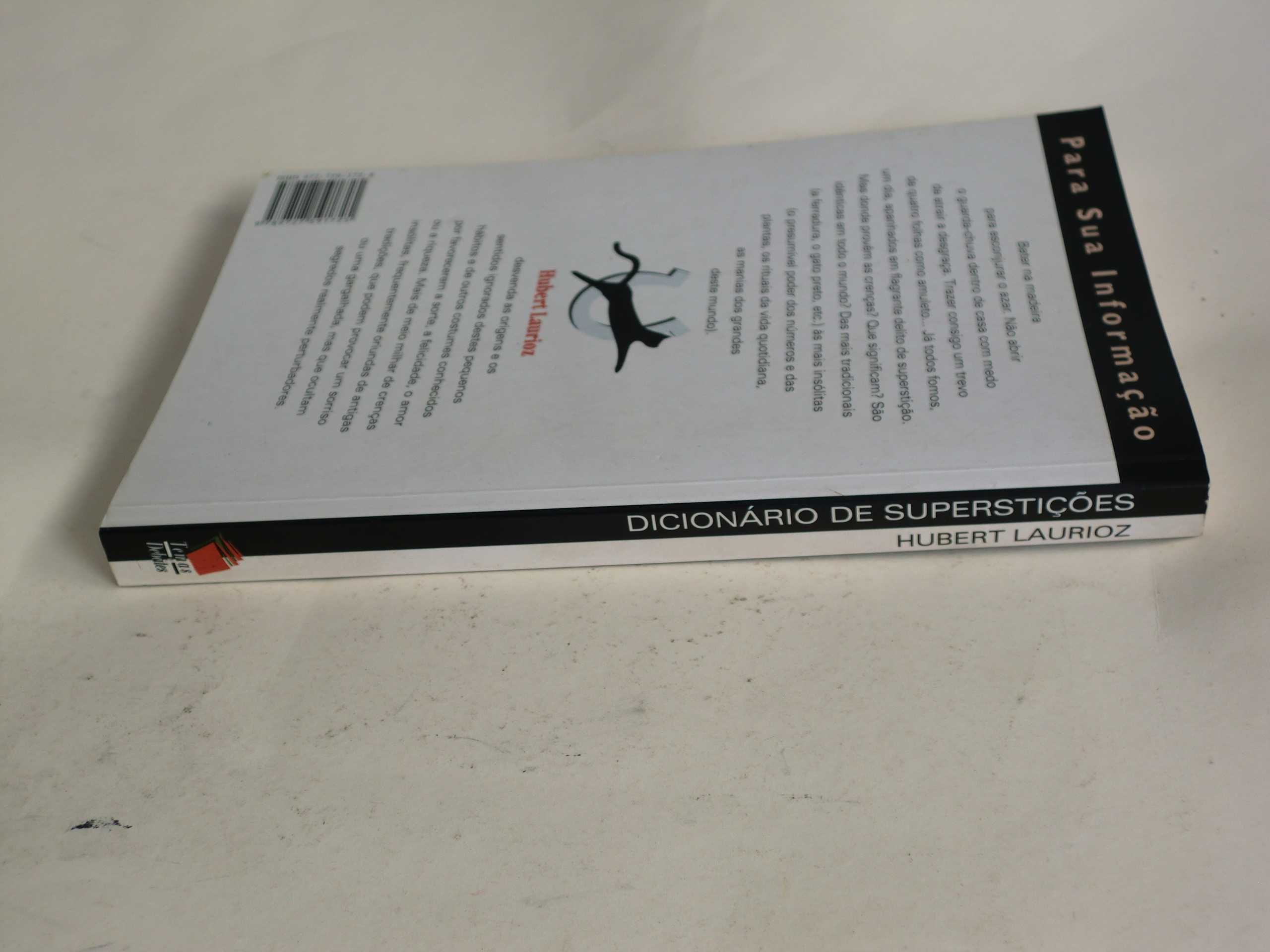 Dicionário de Superstições
de Hubert Laurioz