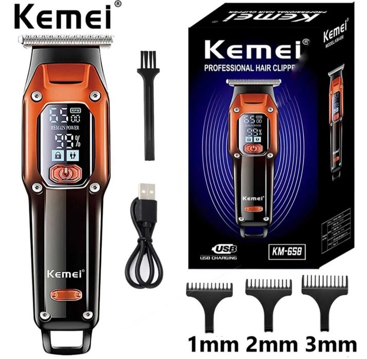 Професійна Машинка для стрижки Kemei KM-658