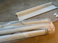 Estor de rolo translucida branco