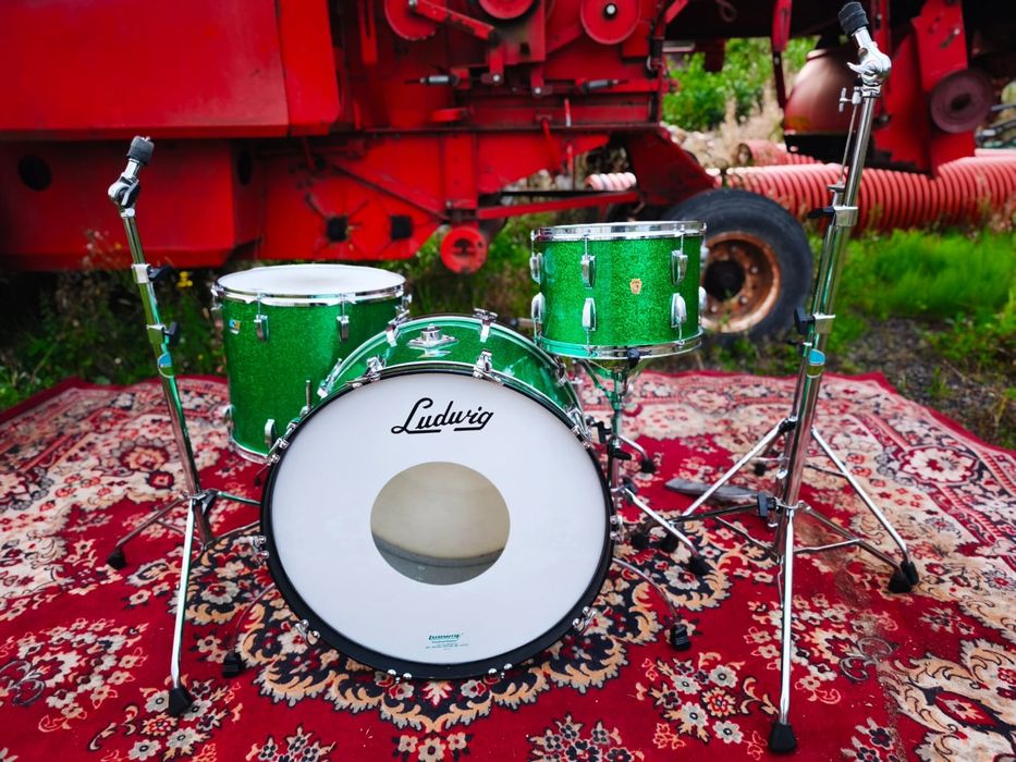 Perkusja Ludwig 24,13,18 blue/olive, keystone