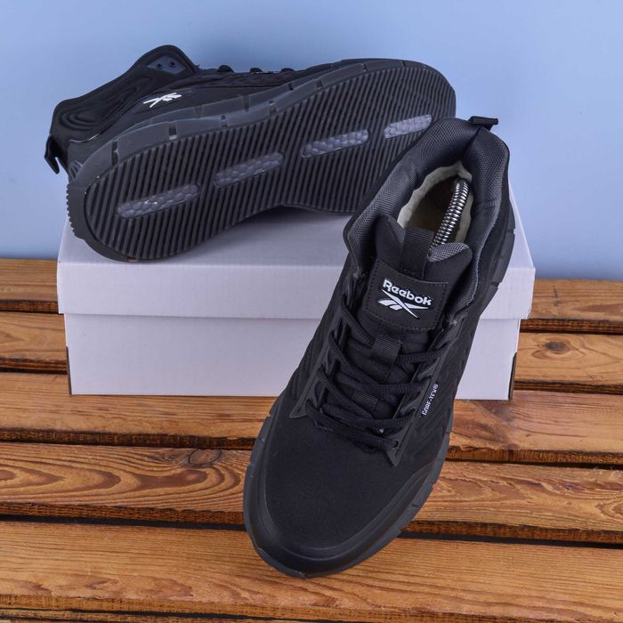 (2020) Зимові з хутром Reebok Zig Kinetica Чоловічі Кросівки (41-46)