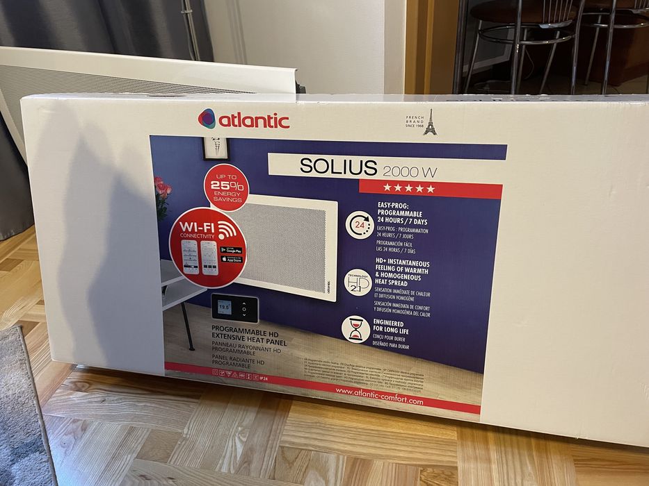 Grzejnik elektryczny 2000W wifi atlantic