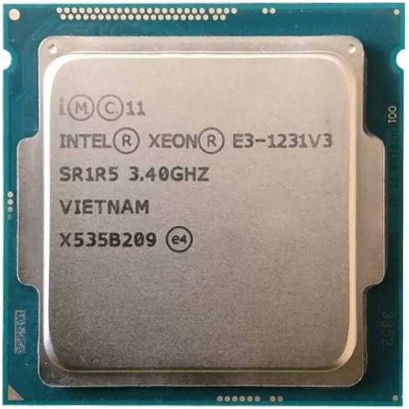 Intel Xeon E3-1231 V3, 3.4/3.8 GHz (без видео), 80W, s1150