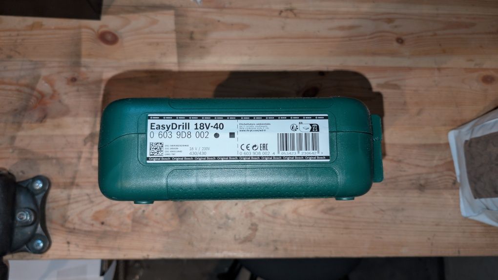 Wiartarko Wkrętarka  Bosch 18V-40
