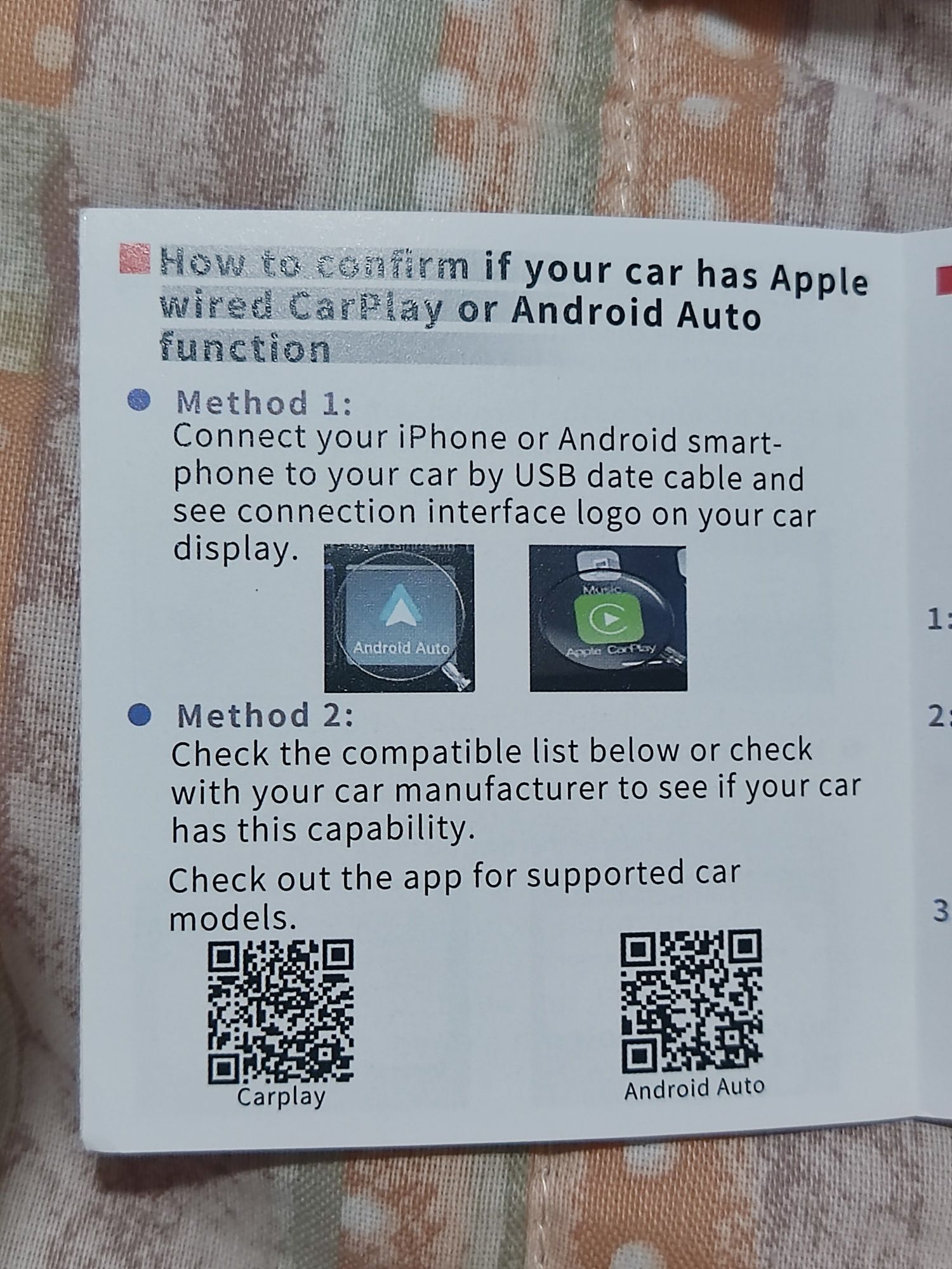 Adaptador carplay